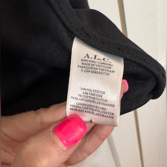 A.L.C. Heidi Combo Fit & Flare Mini Dress - Picture 6 of 7